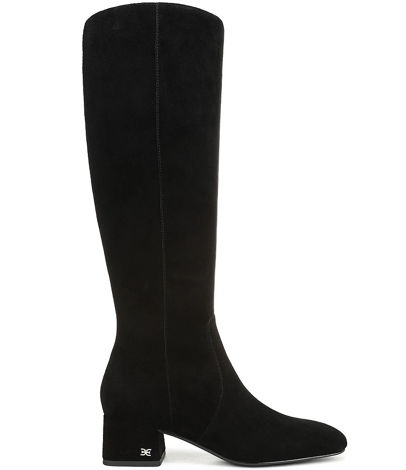 Sam Edelman Porter Suede Square Toe Tall Dress Boots
