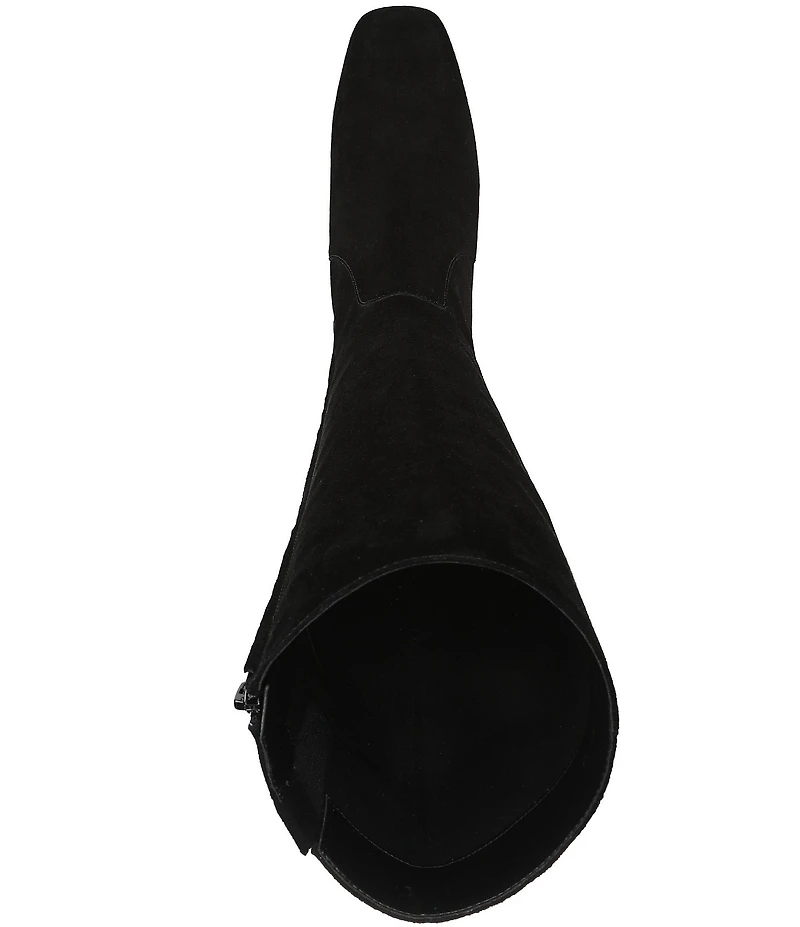Sam Edelman Porter Suede Square Toe Tall Dress Boots