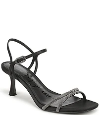 Sam Edelman Presley Glam Satin Strappy Dress Sandals