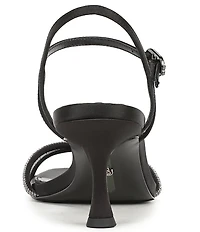 Sam Edelman Presley Glam Satin Strappy Dress Sandals