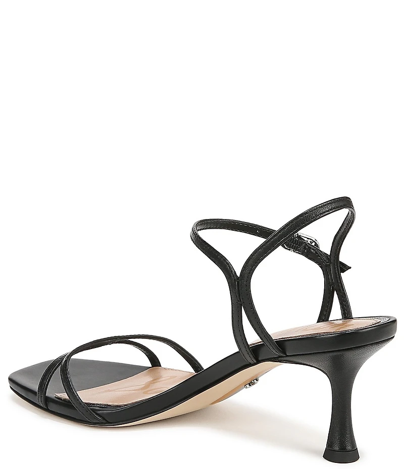 Sam Edelman Presley Leather Strappy Dress Sandals
