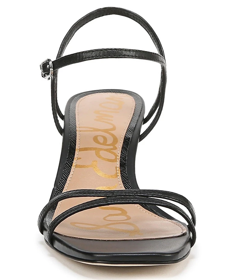 Sam Edelman Presley Leather Strappy Dress Sandals
