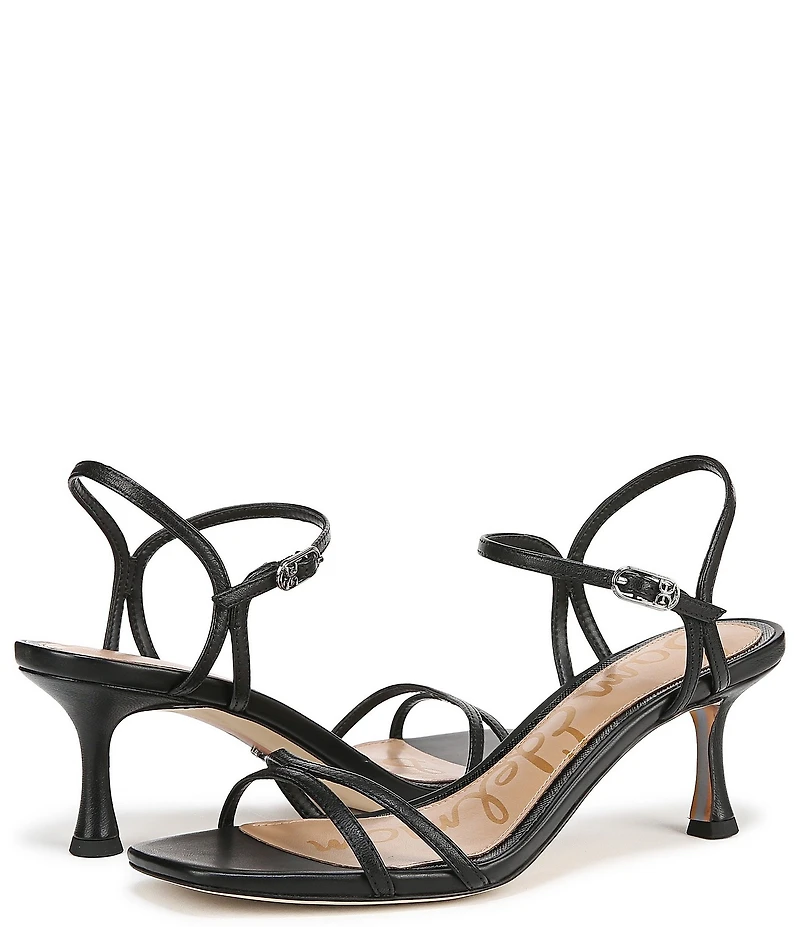 Sam Edelman Presley Leather Strappy Dress Sandals