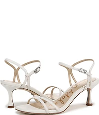 Sam Edelman Presley Leather Strappy Dress Sandals