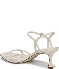 Sam Edelman Presley Leather Strappy Dress Sandals