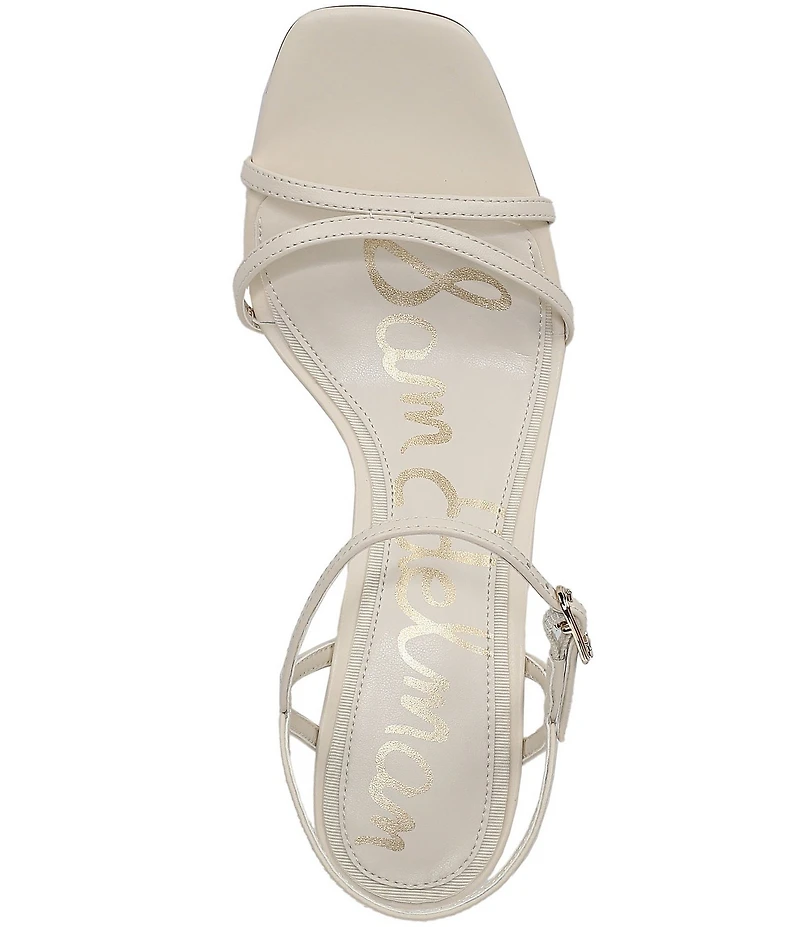 Sam Edelman Presley Leather Strappy Dress Sandals
