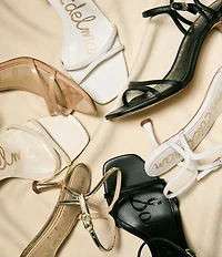 Sam Edelman Presley Leather Strappy Dress Sandals