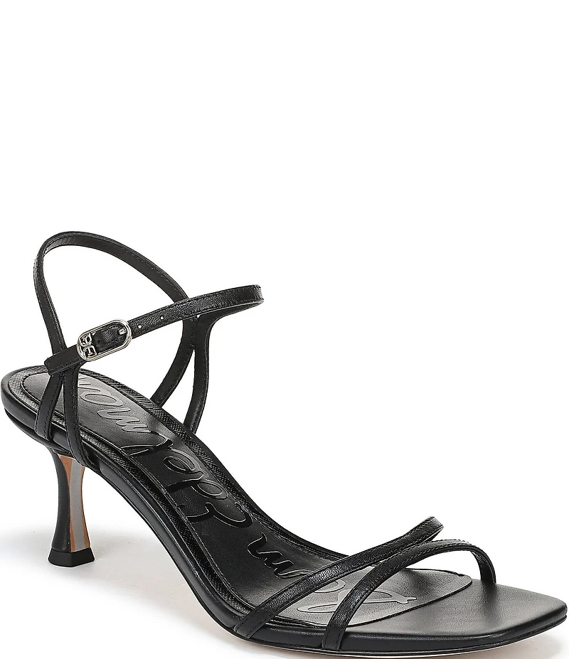 Sam Edelman Presley Leather Strappy Dress Sandals