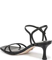 Sam Edelman Presley Leather Strappy Dress Sandals