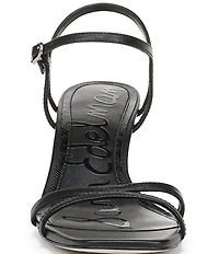 Sam Edelman Presley Leather Strappy Dress Sandals