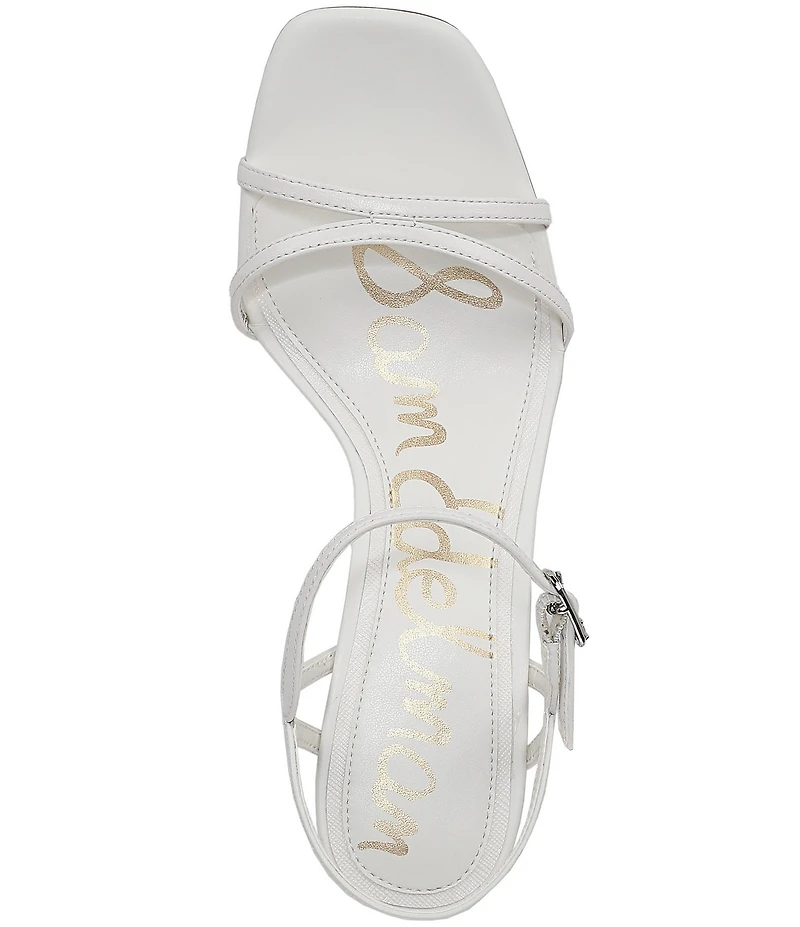 Sam Edelman Presley Leather Strappy Dress Sandals