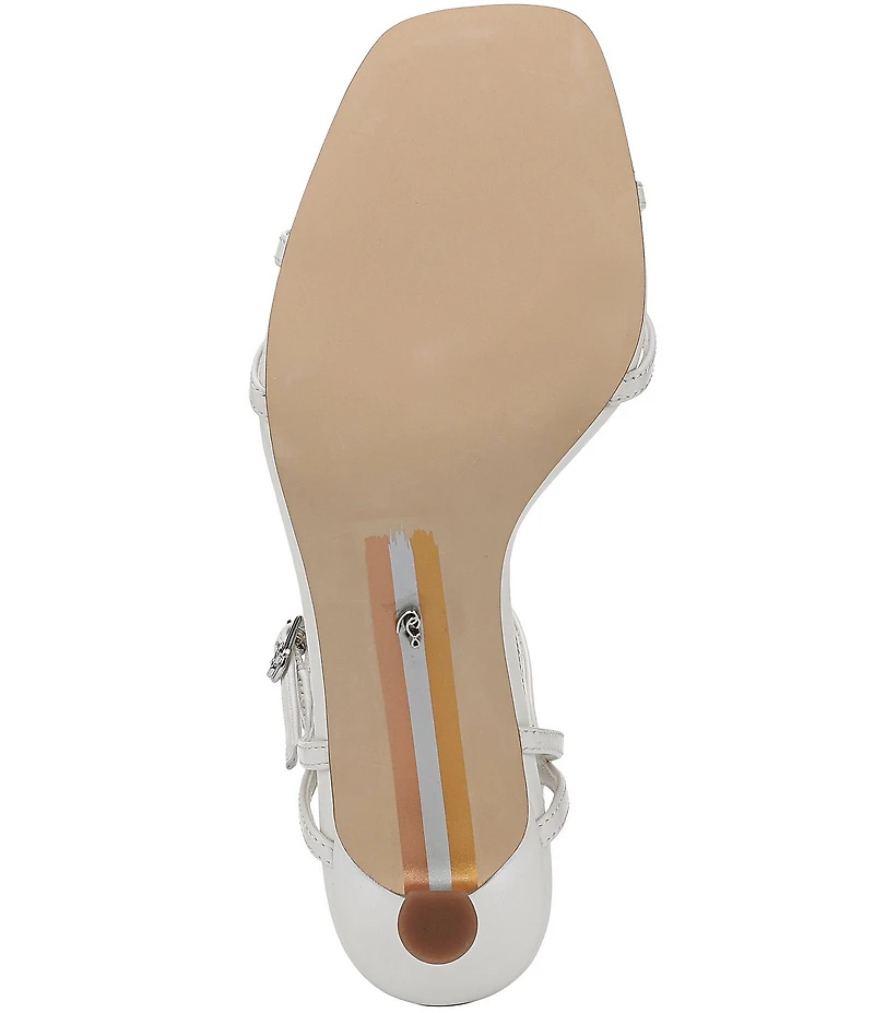 Sam Edelman Presley Leather Strappy Dress Sandals