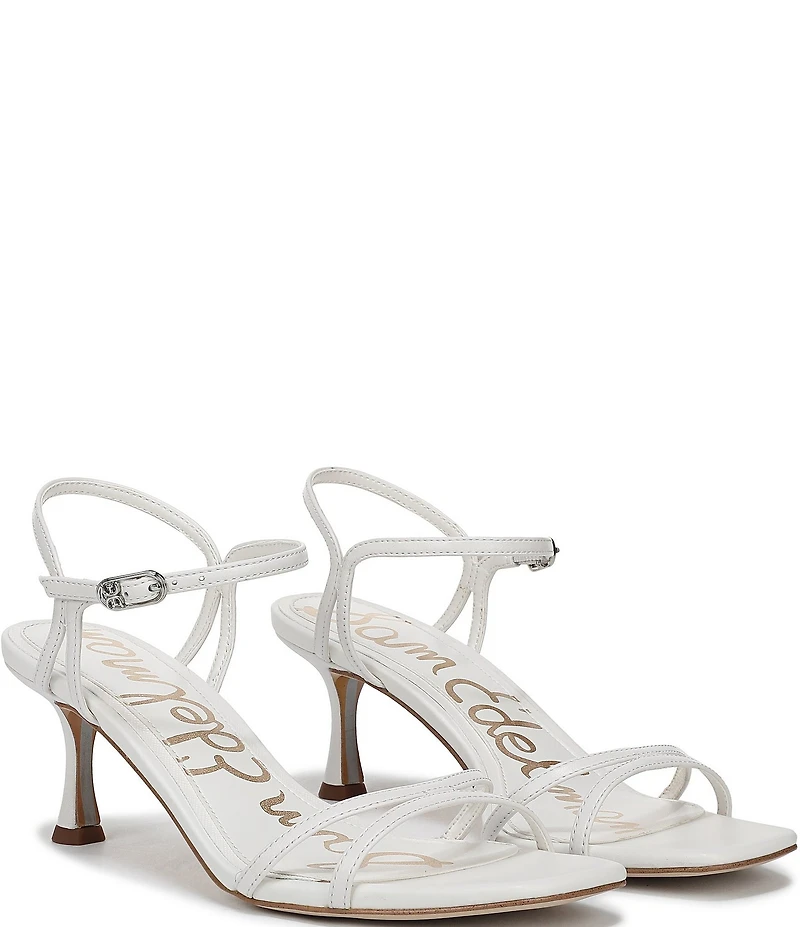 Sam Edelman Presley Leather Strappy Dress Sandals