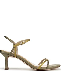 Sam Edelman Presley Luxe Satin Strappy Dress Sandals