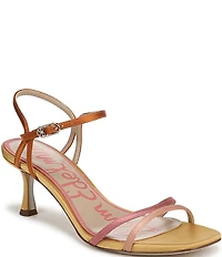 Sam Edelman Presley Luxe Satin Strappy Dress Sandals