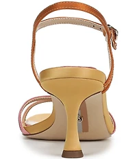 Sam Edelman Presley Luxe Satin Strappy Dress Sandals