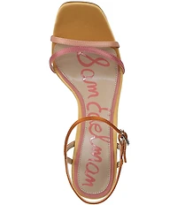 Sam Edelman Presley Luxe Satin Strappy Dress Sandals