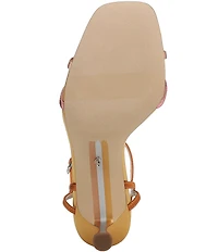 Sam Edelman Presley Luxe Satin Strappy Dress Sandals