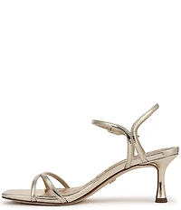 Sam Edelman Presley Metallic Strappy Dress Sandals