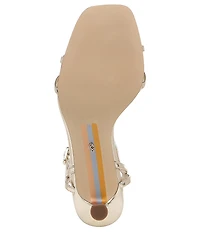Sam Edelman Presley Metallic Strappy Dress Sandals