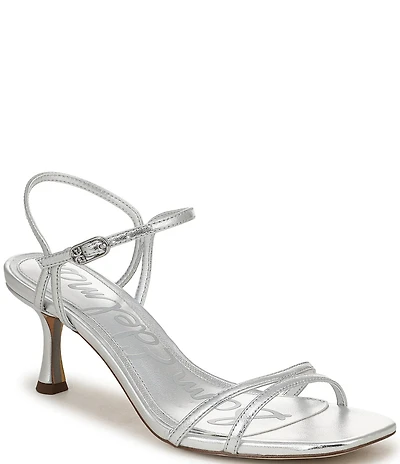 Sam Edelman Presley Metallic Strappy Dress Sandals