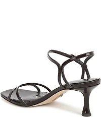 Sam Edelman Presley Patent Leather Strappy Dress Sandals
