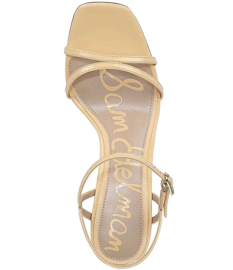 Sam Edelman Presley Patent Leather Strappy Dress Sandals