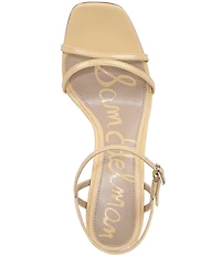 Sam Edelman Presley Patent Leather Strappy Dress Sandals