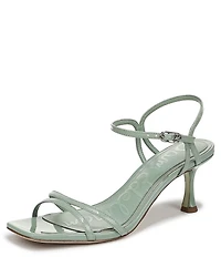 Sam Edelman Presley Patent Leather Strappy Dress Sandals