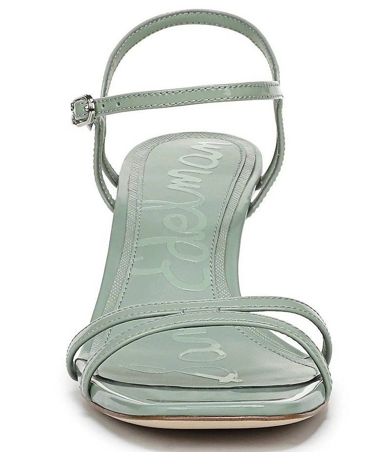 Sam Edelman Presley Patent Leather Strappy Dress Sandals