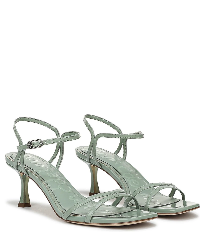 Sam Edelman Presley Patent Leather Strappy Dress Sandals