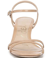 Sam Edelman Presley Patent Leather Strappy Dress Sandals