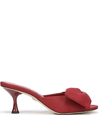 Sam Edelman Ragan Silk Fabric Bow Detail Dress Slide Sandals