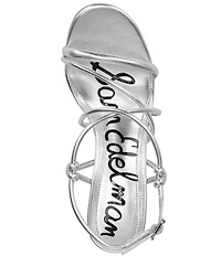 Sam Edelman Riana Metallic Strappy Ankle Strap Dress Sandals