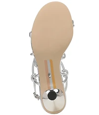 Sam Edelman Riana Metallic Strappy Ankle Strap Dress Sandals