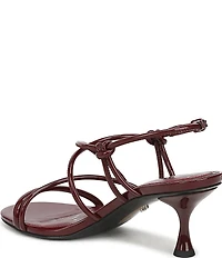 Sam Edelman Riana Patent Strappy Ankle Strap Dress Sandals
