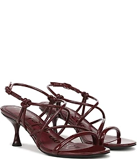 Sam Edelman Riana Patent Strappy Ankle Strap Dress Sandals