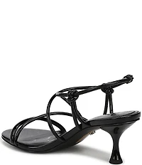 Sam Edelman Riana Patent Strappy Ankle Strap Dress Sandals