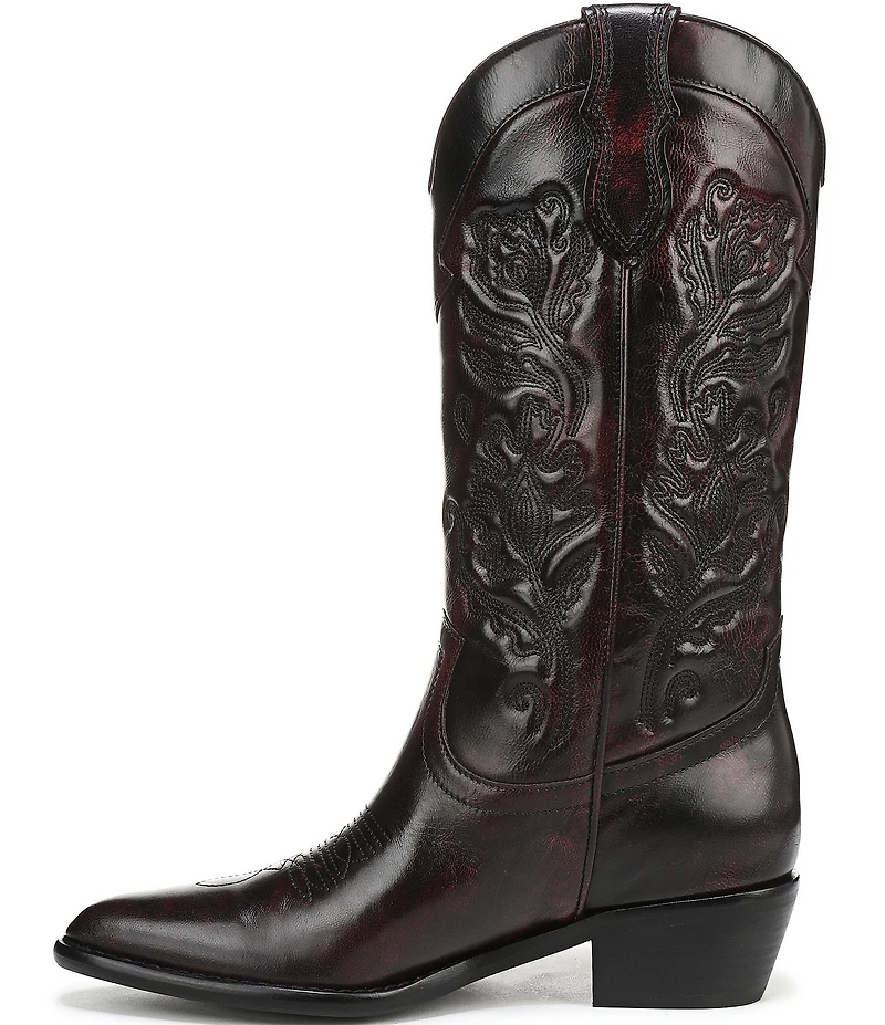 Sam Edelman Rue Leather Tall Western Boots
