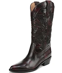 Sam Edelman Rue Leather Tall Western Boots