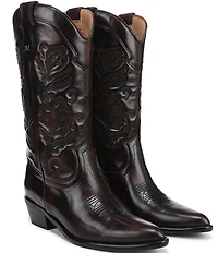 Sam Edelman Rue Leather Tall Western Boots