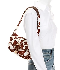 Sam Edelman Rue Medium Western Inspired Belted Shoulder Bag