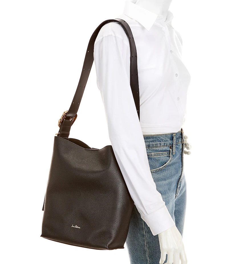 Sam Edelman Saige Leather Bucket Bag