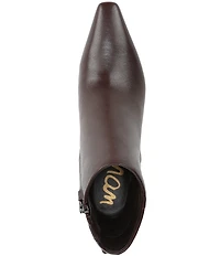 Sam Edelman Saige Leather Dress Booties