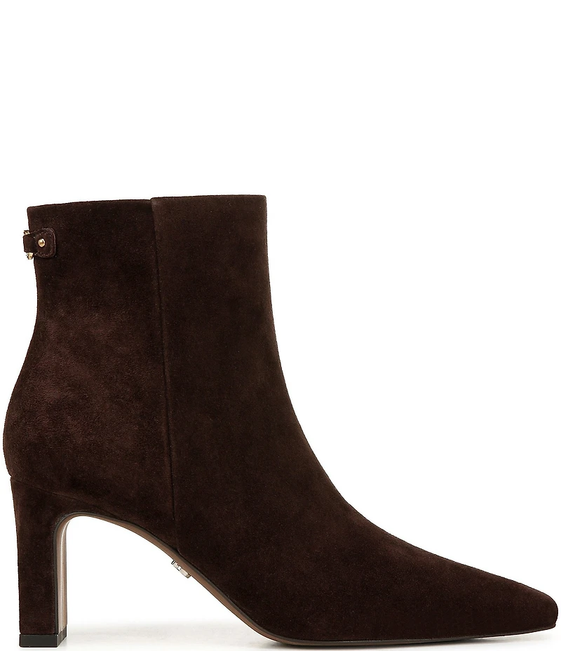 Sam Edelman Saige Suede Point Toe Dress Booties