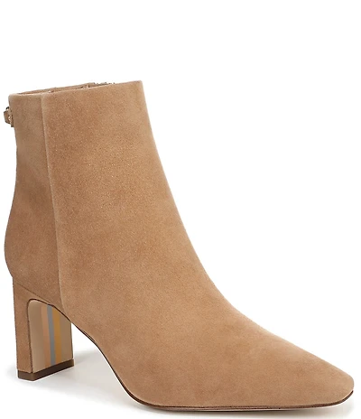 Sam Edelman Saige Suede Point Toe Dress Booties