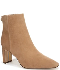 Sam Edelman Saige Suede Point Toe Dress Booties