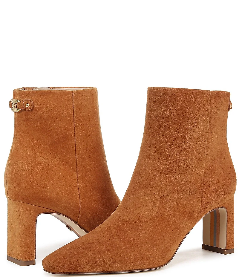 Sam Edelman Saige Suede Point Toe Dress Booties