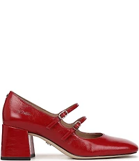 Sam Edelman Sarah Patent Leather Square Toe Mary Jane Dress Pumps