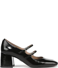 Sam Edelman Sarah Patent Leather Square Toe Mary Jane Dress Pumps